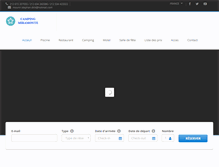 Tablet Screenshot of campingmiramonte.com
